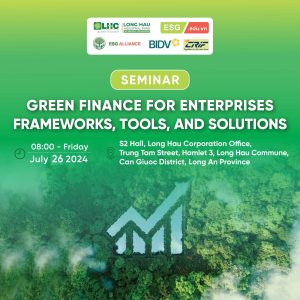 GREEN FINANCE FOR ENTERPRISES: FRAMEWORK, TOOLS AND SOLUTIONS