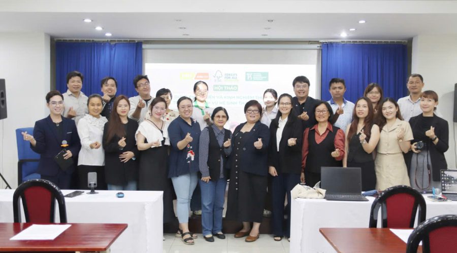 [THÔNG CÁO BÁO CHÍ] Hội thảo chuyên đề: Xây dựng, phát triển và kinh nghiệm thực tiễn trong triển khai dịch vụ hệ sinh thái rừng bền vững FSC tại Việt Nam